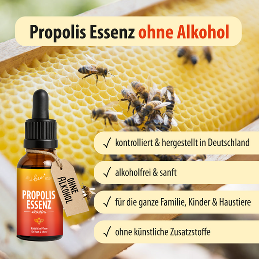 Propolis Essenz - alkoholfrei | natürliche Pflege aus dem Bienenstock