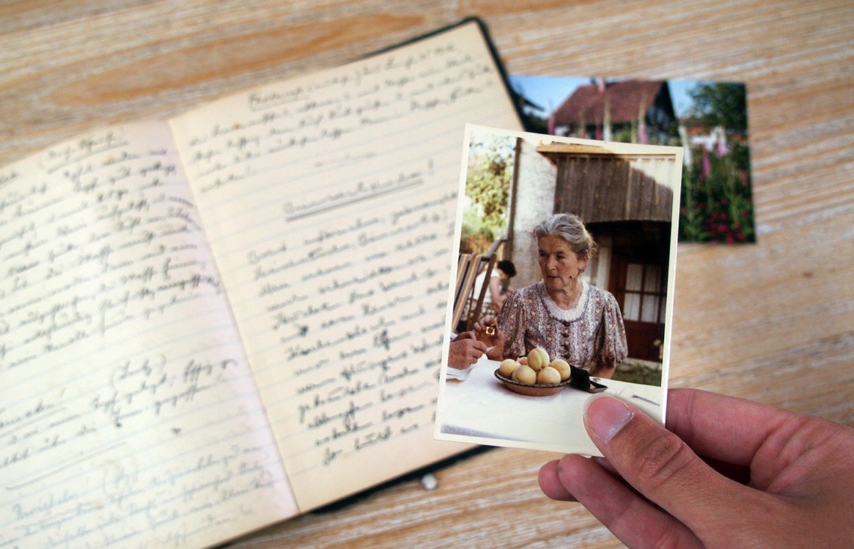 Tagebuch Tante Ida Bienenwachstuch Rezept
