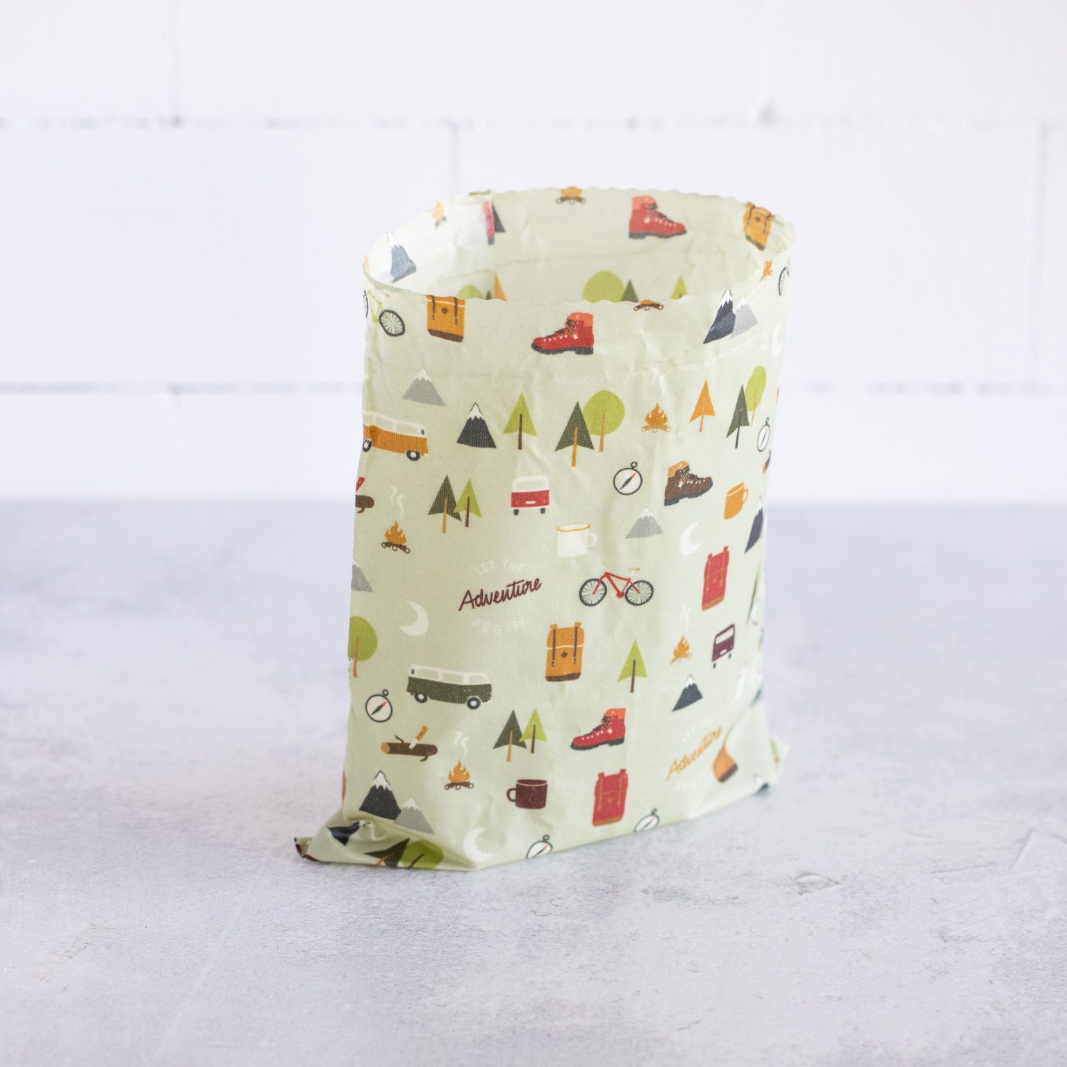 Wildwax Bio-Bienenwachsbeutel L 28x36cm – Nachhaltig, Plastikfrei, Bis 500x Wiederverwendbar